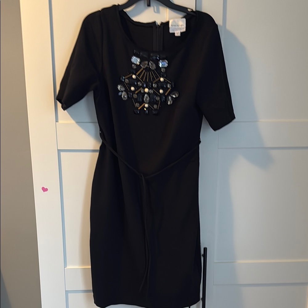 Maternity Sequin Embellished Sheath Dress